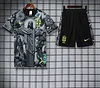 2025 Brazil Pre-Match Training Grey Shirt+Shorts 1:1 Thai Quality