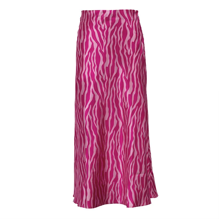 Churchf Churchf Women's Wear 2023 Summer Premium Sense French Print Skirt Women's Medium Long Fashion Fish Tail