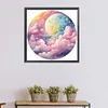 Stars Moon -Paint by Numbers Acrylic Painting 40x40cm