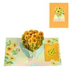 Sunflowers-Pop Up Greeting Card