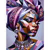 (Stamped/Counted) Purple Gemstone Woman-11CT Cross Stitch 40*55cm/15.75*21.65in