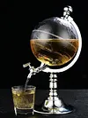 3.5L Alcohol Drink Dispenser Club Party Accessory Globe Shape Dispenser for Home