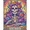 Diamond Painting -5D Full Round Drill Barber Skull(40x50cm)