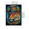 (Multi-Style) Tiger- 11CT Stamped Cross Stitch 40*40cm/40*55cm