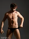 Cotton U Bulge Pouch Double Thong