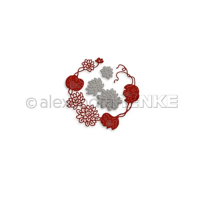 Piggy Craft metal cutting dies cut die mold Various leaves flower frame Scrapbook paper craft knife mould blade punch stencils