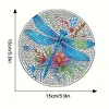 4Pcs Wooden Animal DIY Diamond Painting Placemats with Holder for Home Decor