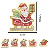 5pcs Diamond Painting Decoration Christmas Tree Pendant