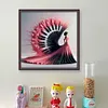 (Counted/Stamped)Piano Girl-11CT Cross Stitch 40*40cm