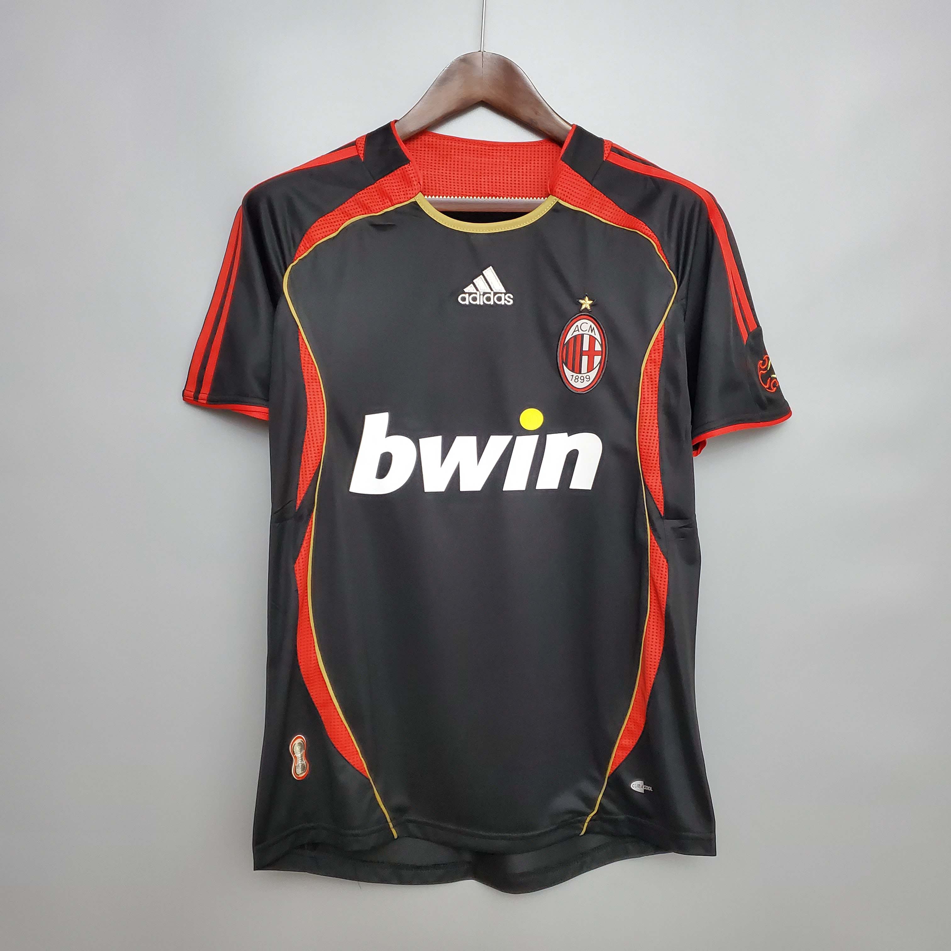 2006-2007 Retro AC Milan 2 Away Football Shirt 1:1 Thai Quality Maxi Kit