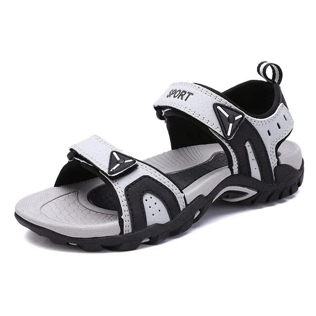 Fashion Man Beach Sandals 2020 Summer Gladiator Men's Outdoor Shoes Roman Men Casual Shoe Flip Flops Large Size 46 slippers Flat