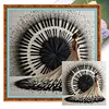 (Multi Style)Piano Girl-Full Embroidery 3 strands 11CT Stamped Cross Stitch-50*50CM