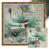 (US Local)Ginkgo Leaf-11CT Stamped Cross Stitch Kit(60x60cm)