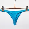 Men's Thong Underwear Sexy Men's Underwear Ice Silk Fabric Bikini G-String Thongs