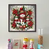 Christmas Snowman - 14CT Counted Cross Stitch - 45*45cm - Xmas