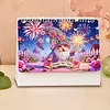 Diamond Painting Fireworks Goblin 2027 Paper Calendar Monthly Flip Tabletop Calendar Kit