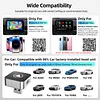 2 in 1 Wireless CarPlay Android Auto Adapter Plug & Play for Factory Wired Cars