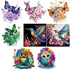 (Multi-Style)Animal-Partial Special Shaped Diamond Painting 30*30CM