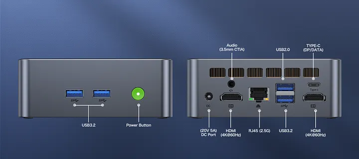 GMKtec GMKtec NucBox M2 Mini PC Intel® 11th Core™ i7 11390H 249.00