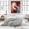 (US Local)Peacock-Full Round Diamond Painting
