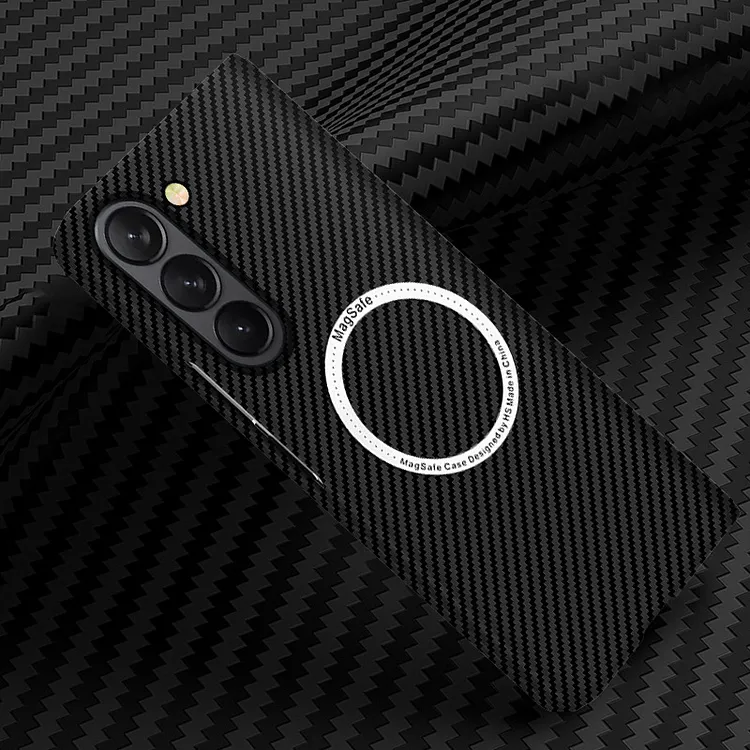 Ultra Thin Fibre Fold Magsafe Magnetic Wireless Charging Case For Samsung Galaxy Z Fold 7 6 5 4 3