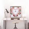 Diy Strass Horloge Partie Diamant En Forme Sp&eacute;ciale(Fonction Horloge)