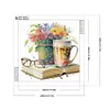 >SALE<DIY Partial Special Shaped Drill Diamond Painting Simple Book Coffee 40x40cm