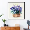 Flower-11CT Stamped Cross Stitch Kit(37*37cm)