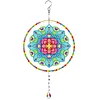 DIY Diamond Painting Double-sided Rotatable Hanging Wind Chime Suncatcher Hanging Kit
