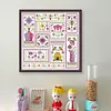 (Counted/Stamped) Bees In The Garden-14CT Cross Stitch 33*33cm/12.99*12.99in