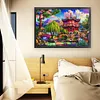 (US Local)Landscape-11CT Stamped Cross Stitch Kit(80x60cm)