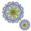 Diamond Painting Double-Layer Flower Mandala Refrigerator Magnet 360 Rotating Magnetic Refrigerator Sticker