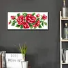 Rose - 9CT Partial Beaded Cross Stitch Kit(31x13cm)