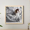 Belle jupe fille-ronde drill diamond painting-40*40cm