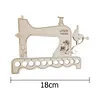 Wooden Hollow Cross Stitch Thread Board Embroidery Thread Organizer Plate