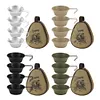 4Pcs 300ml Outdoor Sierra Bowl Stainless Steel Tableware for Backpacking Hiking