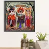 Mouse Mom Tea Party - Round AB Drills Diamond Painting(45*45cm)