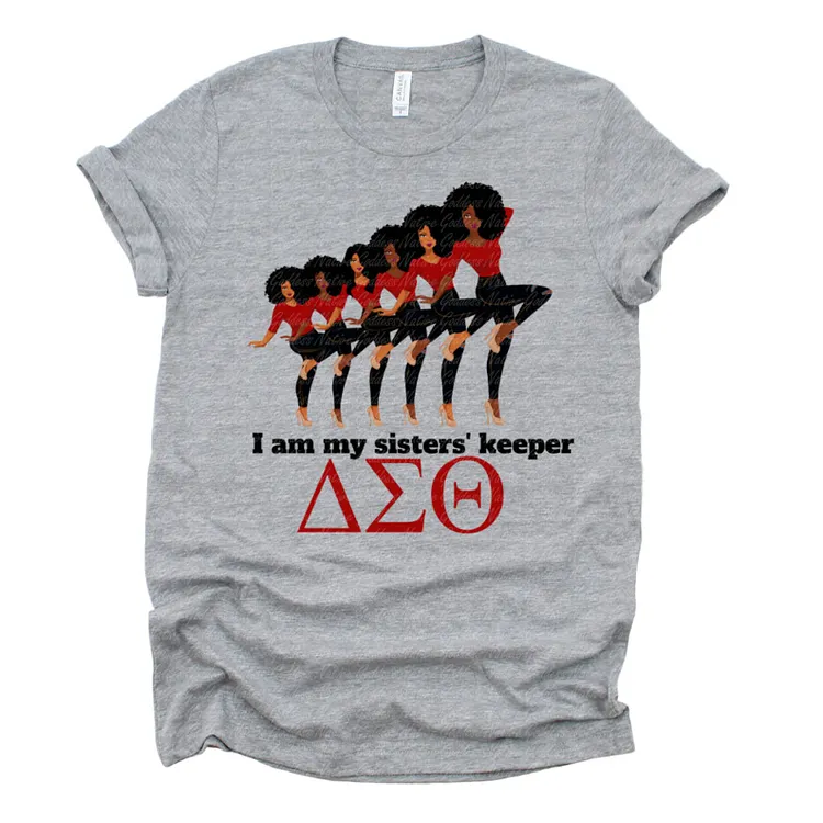 Fashion embroidered printed short-sleeved T-shirt