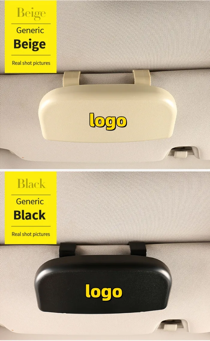 Car glasses case Car glasses clip Magnetic opening and closing