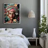 Beautiful African Woman-Paint by Numbers Acrylic Painting 40*50cm