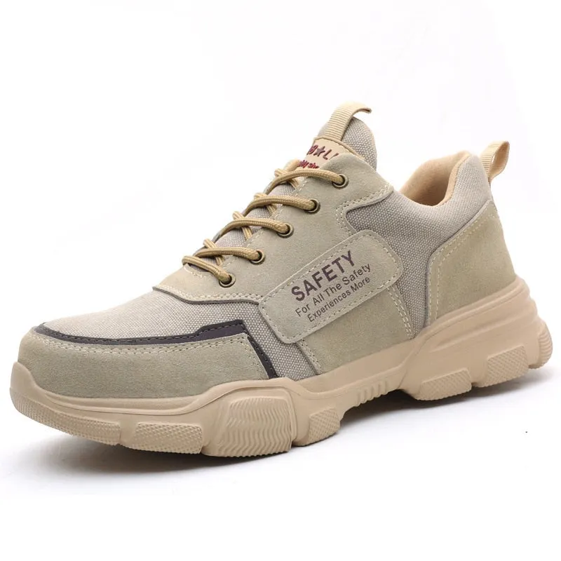 Male Safety Shoes Work Sneakers Indestructible Work Safety Boots Winter Waterproof Shoes Men Steel Toe Shoes Sport Safty Shoes