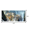 (US Local)Castle-Paint By Numbers Kit(80x40cm)