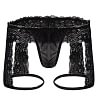 Men's Lace Panties Sexy Underwear Boxer Briefs Pouch Underwear Lingerie for Men Bikini Briefs Sissy Pouch Crossdress Panties