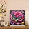Fleurs De R&ecirc;ve Et Papillons-Peinture Diamant En Forme Sp&eacute;ciale-40 * 40CM