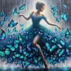 Diamond Painting-DIY Full Square Drill Dandelion Ballet(35*35CM)