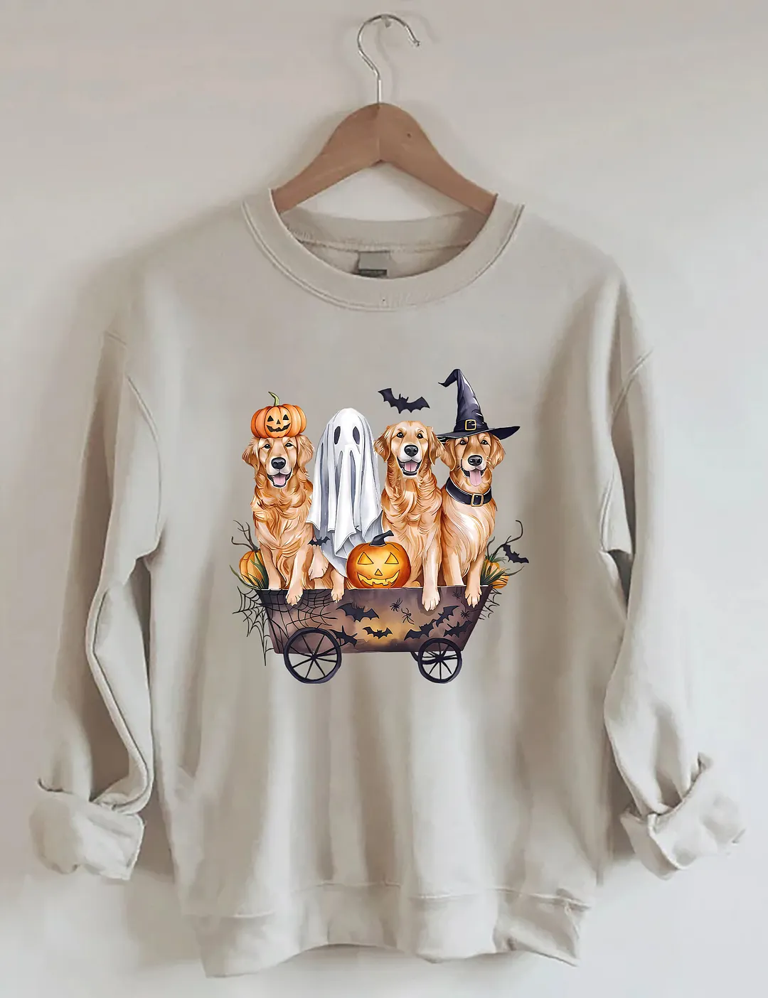 Golden Retriever Halloween Sweatshirt