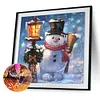 Snowman - Full Round Diamond Painting