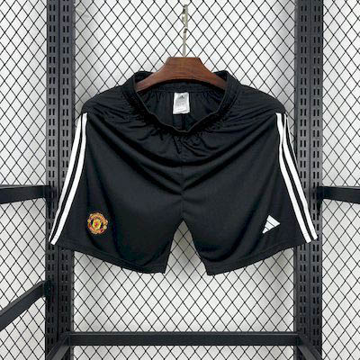 2025-2026 Shorts Manchester United black Football Shirt 1:1 Thai Quality Maxi Kit