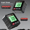 Electronic Digital Angle Protractor Magnet Inclinometer Electronic Slope Ruler