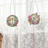 (US Local)2Pcs Special Shaped Beautiful Dragonfly Diamond Painting Hanging Decoration Craft Kit